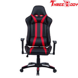 Chiny Fotel biurowy Professional Racing Seat, Black i Red Pc World Gaming Chair fabryka