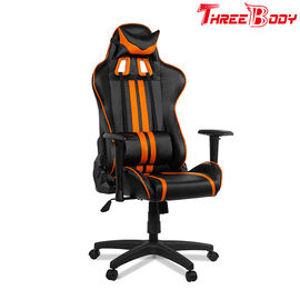 Chiny Nowoczesny styl Wyścigi Komputer krzesło, Skórzane krzesło obrotowe biurowe fabryka