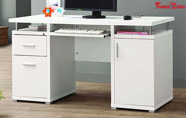 Hollow Board Nowoczesne biurko komputerowe, współczesne biurko komputerowe z 2 szufladami i szafką
