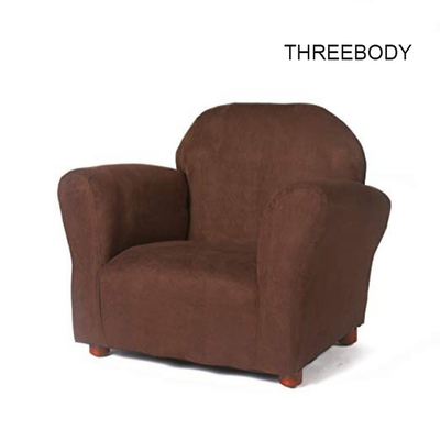 Brown Modern Toddler Sofa Chair , Boys Bedroom Chair Contemporary Kids Furniture