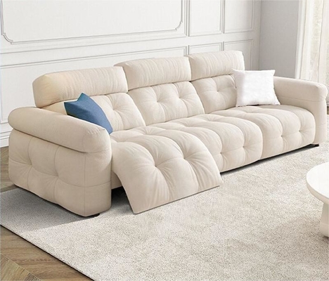 Multi-Functional Cat Scratch Fabric Electric Sofa  380*100*85cm