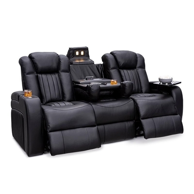 Louis Denny High-End Electric Multi-Functional Home Theater Luxury Villa Living Room Leather Sofa